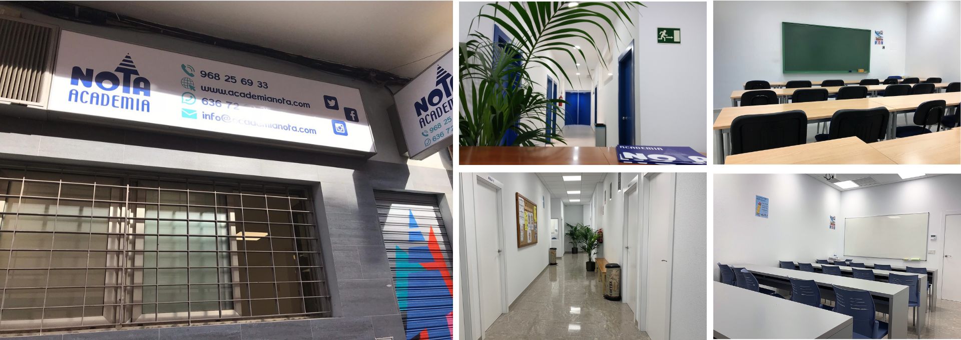 Las mejores instalaciones de Academia Nota en Murcia