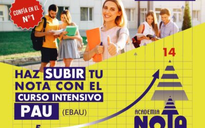 ABIERTO PLAZO MATRÍCULA CURSO INTENSIVO PAU 2026