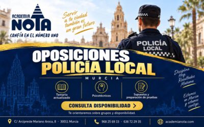 Preparación de oposiciones de Policía Local en Murcia